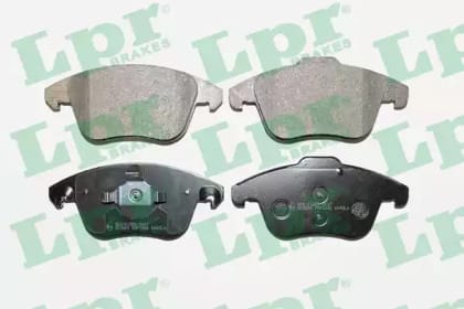 LPR 05P1480 Колодки тормозные дисковые