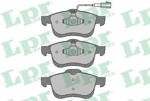 LPR 05P1494 Колодки тормозные FIAT DOBLO 01- передние