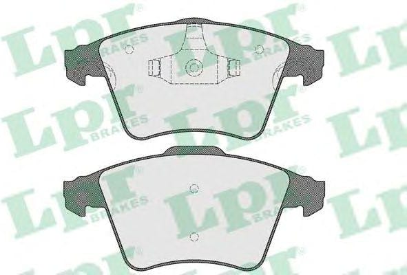 LPR 05P1526 Колодки тормозные дисковые