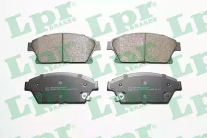LPR 05P1562 Комплект тормозных колодок 05P1562