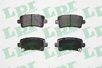 LPR 05P1584 Колодки тормозные дисковые