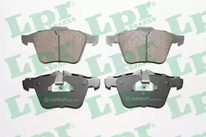 LPR 05P1587 Колодки тормозные JAGUAR XF 09-/XJ 10- передние