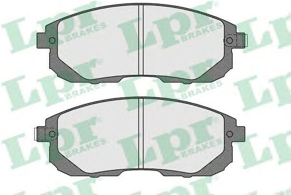 LPR 05P1606 Колодки тормозные дисковые