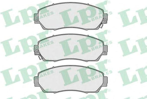 LPR 05P1634 Колодки тормозные HAVAL F7/HONDA CR-V 2.0-2.2 07- передние