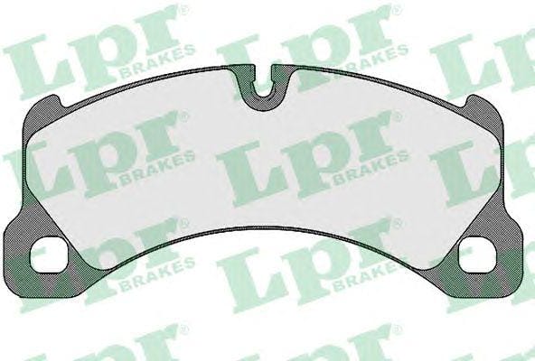 LPR 05P1731 Колодки тормозные PORSCHE CAYENNE 10- передние