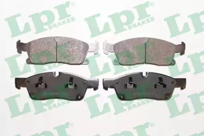 LPR 05P1735 Колодки тормозные MERCEDES-BENZ ML W166 250-350 11- передние