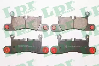 LPR 05P1755 Колодки тормозные дисковые 05P1755