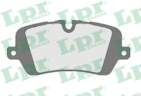 LPR 05P1801 Колодки тормозные LAND ROVER RANGE ROVER IV 12-/SPORT 13- задние