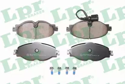 LPR 05P1834 Колодки тормозные дисковые