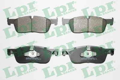LPR 05P1965 Колодки тормозные LAND ROVER DISCOVERY SPORT 15-/EVOQUE 11- передние
