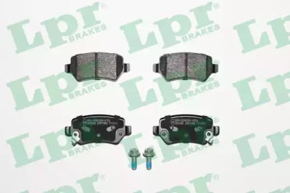 LPR 05P1983 Колодки тормозные дисковые