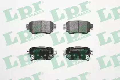 LPR 05P1992 Колодки задние NISSAN QASHQAI II, X-TRAIL T32, RENAULT KADJAR 05P1992