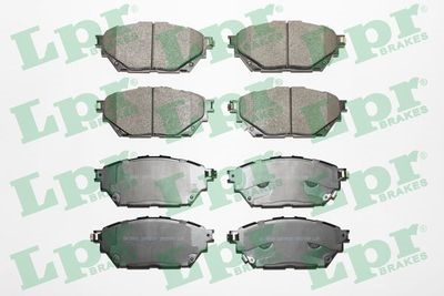 LPR 05P2000 Колодки передние MITSUBISHI CANTER, FUSO 05P2000