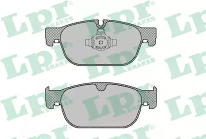 LPR 05P2004 Колодки тормозные дисковые