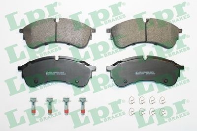 LPR 05P2063 Колодки тормозные VW CRAFTER 16- передние