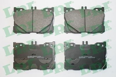 LPR 05P2122 Колодки тормозные MERCEDES W205/W213/GLC (X253/C253) 15- передние