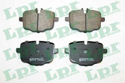 LPR 05P2161 Колодки тормозные дисковые