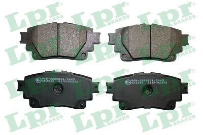 LPR 05P2202 Колодки тормозные TOYOTA RAV4 18- задние