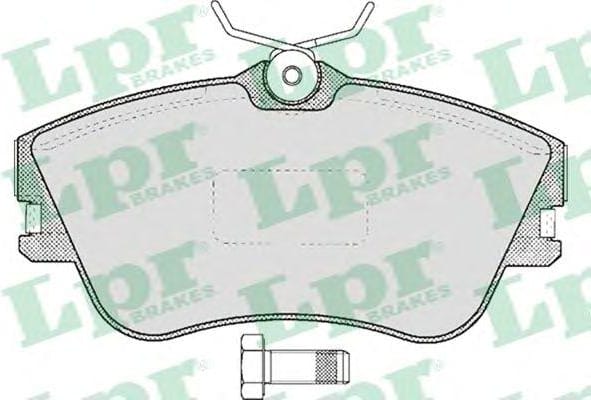 LPR 05P605 Колодки тормозные VOLKSWAGEN T4 2.0/1.9D/2.4D 15  передние
