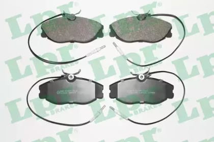 LPR 05P620 Колодки тормозные CITROEN XSARA/PEUGEOT 406/607 передние