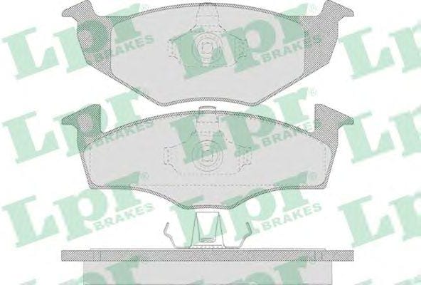 LPR 05P638 Колодки тормозные дисковые