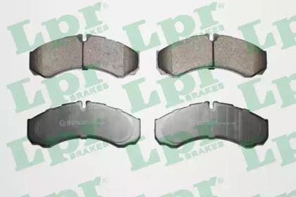 LPR 05P684 Колодки тормозные дисковые
