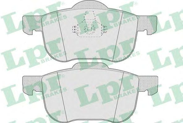 LPR 05P704 Колодки тормозные дисковые