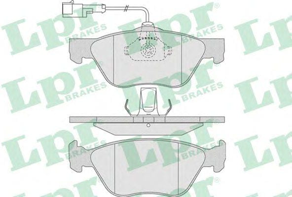 LPR 05P720 Колодки тормозные ALFA ROMEO 166 передние