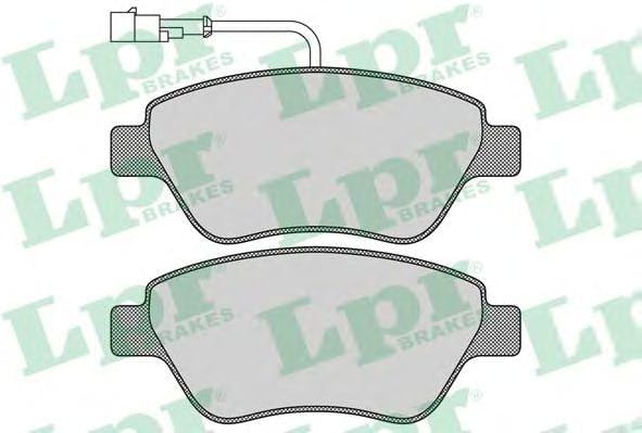 LPR 05P763 Колодки тормозные дисковые
