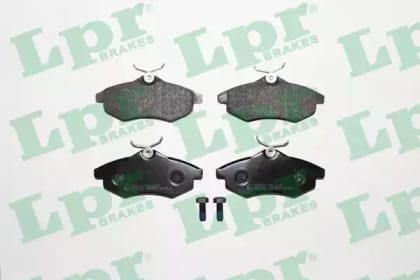 LPR 05P805 Колодки тормозные дисковые Citroen C2/C3