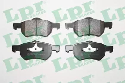 LPR 05P841 Колодки тормозные CHRYSLER VOYAGER/DODGE CARAVAN 00- передние