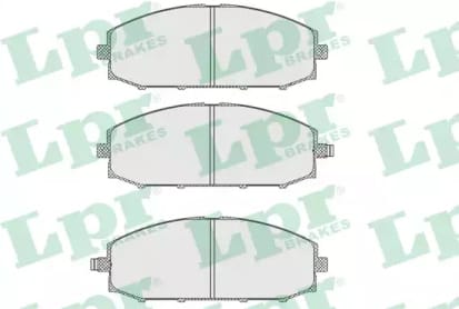 LPR 05P845 Колодки тормозные NISSAN PATROL 2.8D-4.2D 97-10 передние