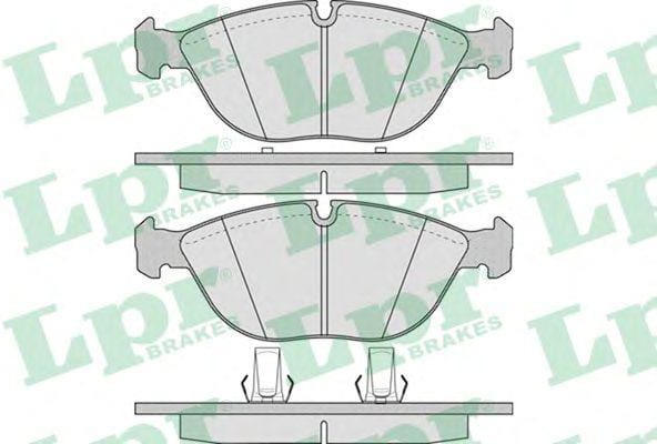LPR 05P881 Колодки тормозные AUDI A8/BMW E38/MERCEDES W210/W220 передние