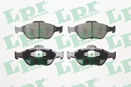 LPR 05P949 Комплект тормозных колодок 05P949