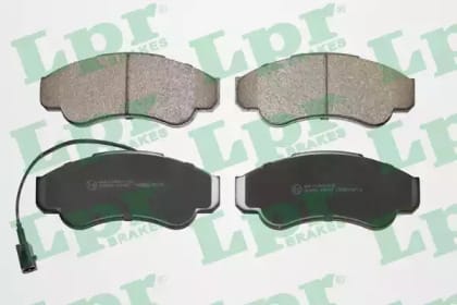 LPR 05P967 Колодки тормозные дисковые