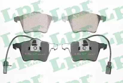 LPR 05P975 Колодки тормозные VOLKSWAGEN TRANSPORTER IV 97-03 передние