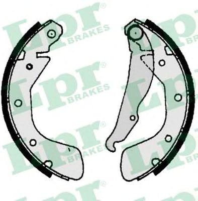 LPR 06800 Колодки торм.бар.OPEL ASTRA F/G/CORSA/VECTRA/DAEWOO NEXIA/ESPERO/LANOS/NUBIRA
