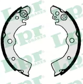 LPR 07030 Колодки торм.бар.NISSAN ALMERA/SUNNY 1.4-2.0D 90-00