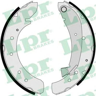 LPR 07120 Колодки торм.бар.CITROEN JUMPER/FIAT DUCATO/PEUGEOT BOXER 94-02 (254x57)