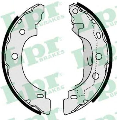 LPR 07330 Колодки торм.бар.RENAULT KANGOO/NISSAN KUBISTAR 97-