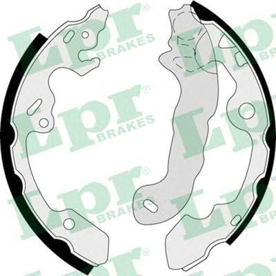 LPR 07380 Колодки торм.бар.FORD FOCUS 1.4-2.0 98-