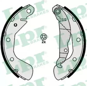 LPR 08130 Колодки тормозные барабанные Daewoo Lanos, Daewoo Nexia, Chevrolet Lacetti