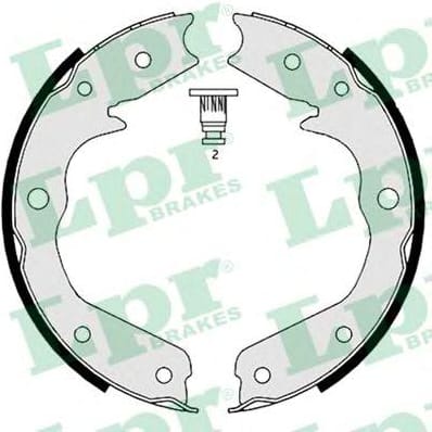 LPR 08970 Колодки ст.торм.GREAT WALL HOVER H3/H5 06-/OPEL FRONTERA A/B 2.2-3.2 92-