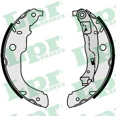 LPR 09220 Колодки торм.бар.PEUGEOT 207 1.4 06-