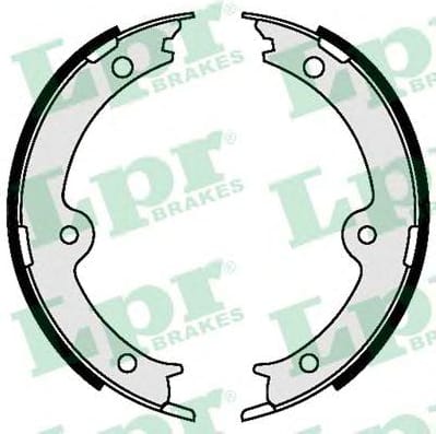 LPR 09610 Колодки ст.торм.LEXUS GS 05-11/IS 01-/LS 05-