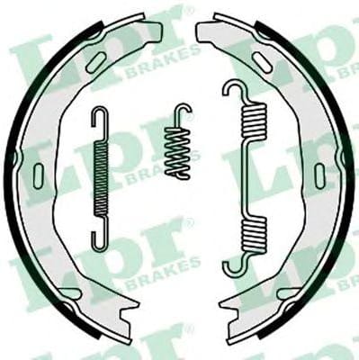 LPR 09660 Колодки ст.торм.MERCEDES W204 1.6-6.2 07-
