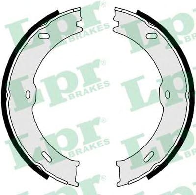 LPR 09710 Колодки ст.торм.MERCEDES SPRINTER 209-524 06-/VW CRAFTER 30-35/30-50 06-