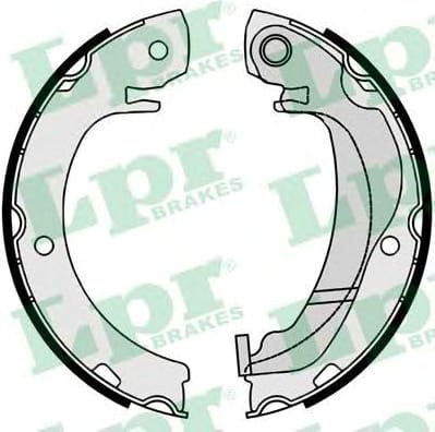 LPR 09920 Колодки ст.торм.TOYOTA COROLLA Verso 04-09