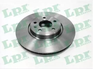 LPR A1043V Диск тормозной AUDI A4/A5 07-/A6/A7 10-/Q5 08- передний вент.D 320мм.