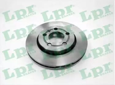 LPR A1602V Диск тормозной AUDI A3/TT/SKODA OCTAVIA/VW BORA/GOLF IV/V задний вент.D 256мм.